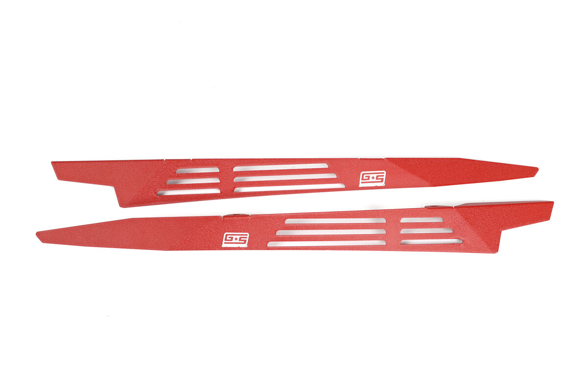 2008-2014 Subaru Impreza WRX Fender Shroud Red by GrimmSpeed