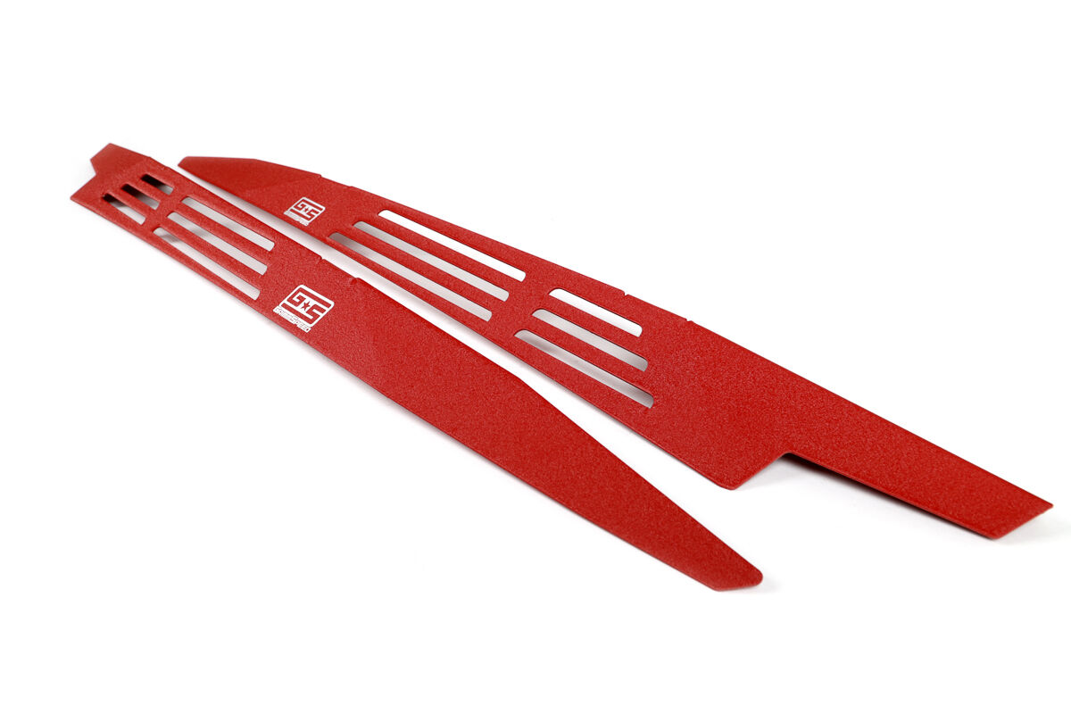 2008-2014 Subaru Impreza WRX Fender Shroud Red by GrimmSpeed