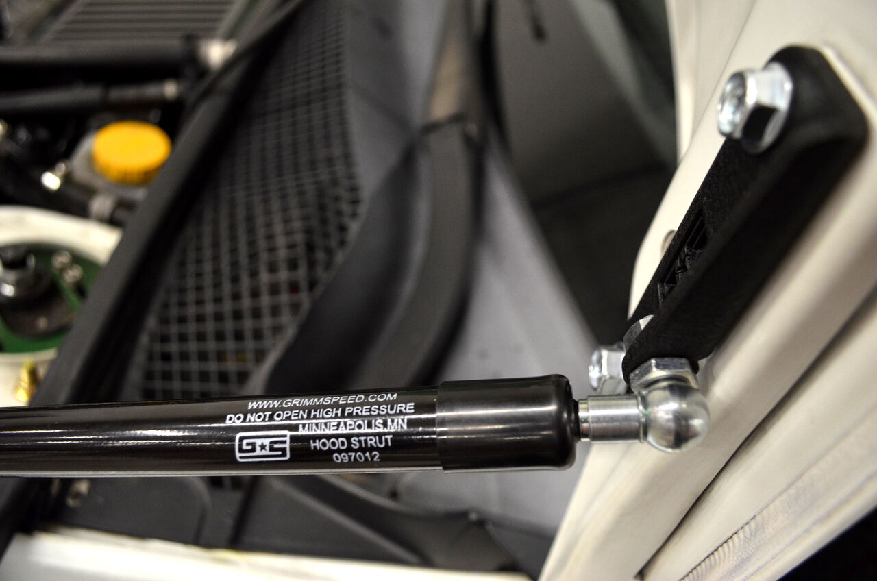 2003-2008 Subaru Forester Hood Struts High Lift by GrimmSpeed