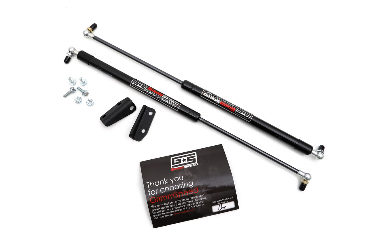 2008-2014 Subaru Impreza WRX Hood Struts High Lift by GrimmSpeed - 097029