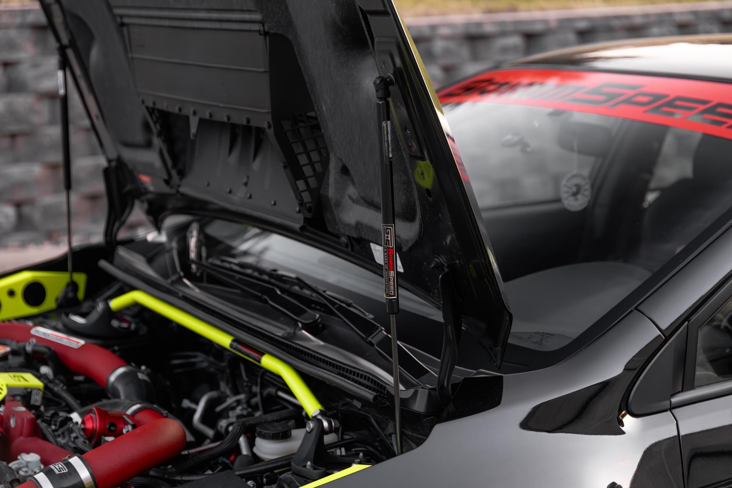 2015-2024 Subaru WRX Hood Struts High Lift 15+ by GrimmSpeed