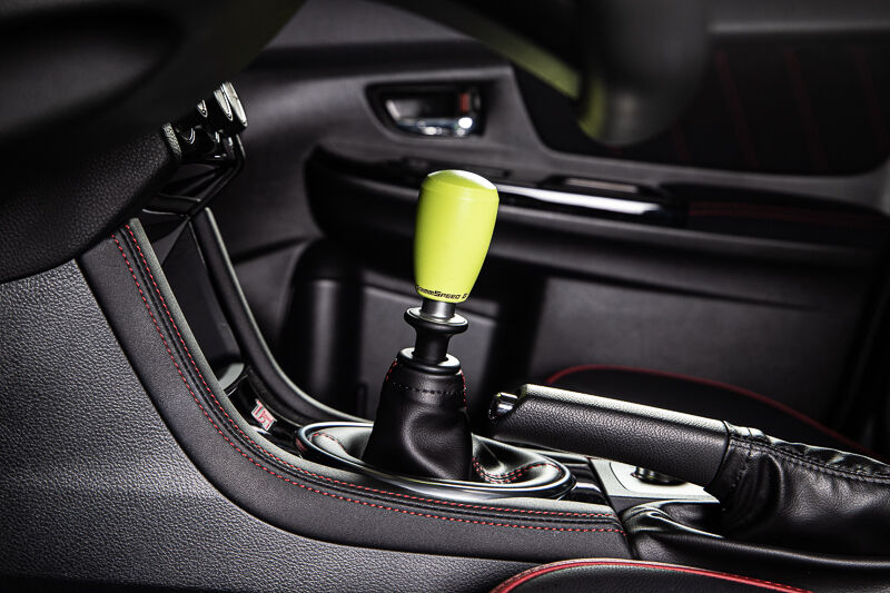 Standard Shift Knob Stainless Steel Red M12x1.25 Manual For Subaru GrimmSpeed