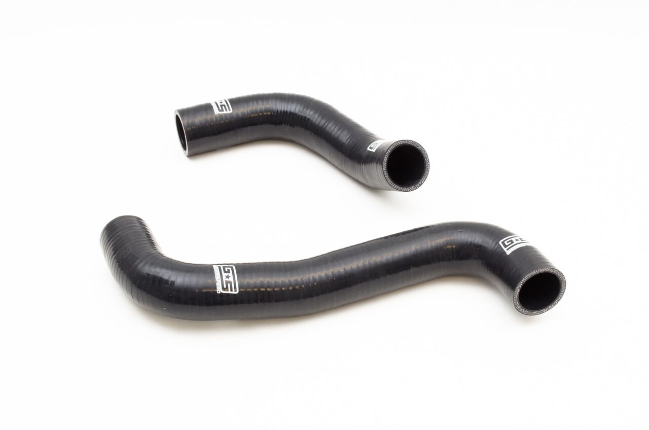 2008-2014 Subaru Impreza WRX Radiator Hose Kit Black by GrimmSpeed - 405322