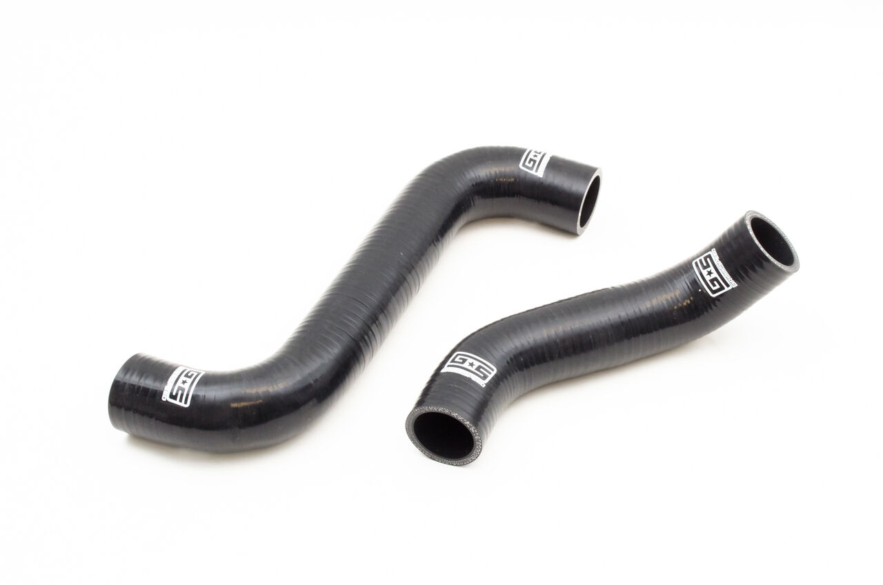 2002-2007 Subaru Impreza WRX Radiator Hose Kit Black by GrimmSpeed - 405325