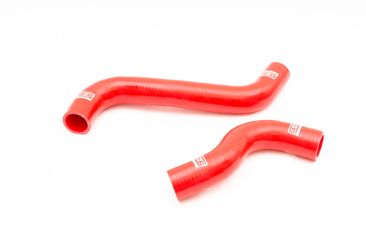 2015-2021 Subaru WRX Radiator Hose Kit Red by GrimmSpeed - 405328