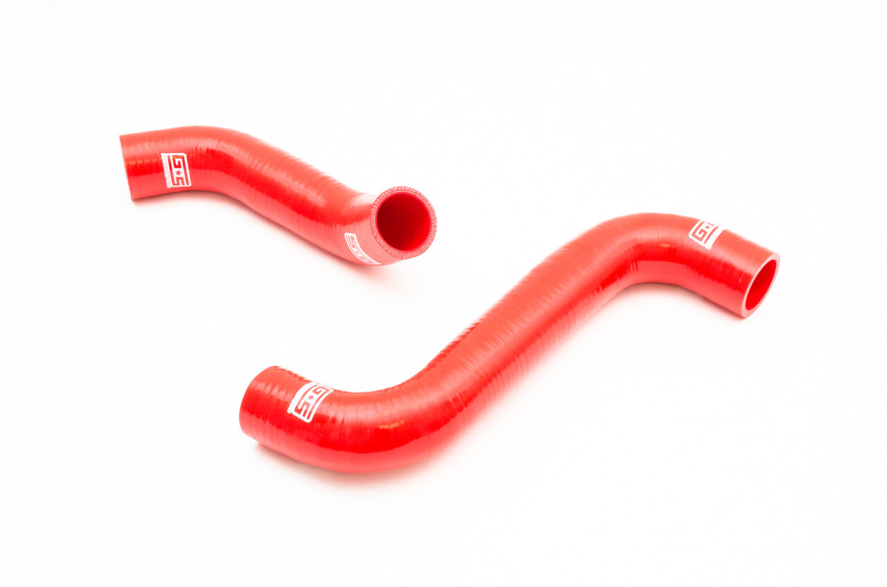 2002-2007 Subaru Impreza WRX Radiator Hose Kit Red by GrimmSpeed - 405329
