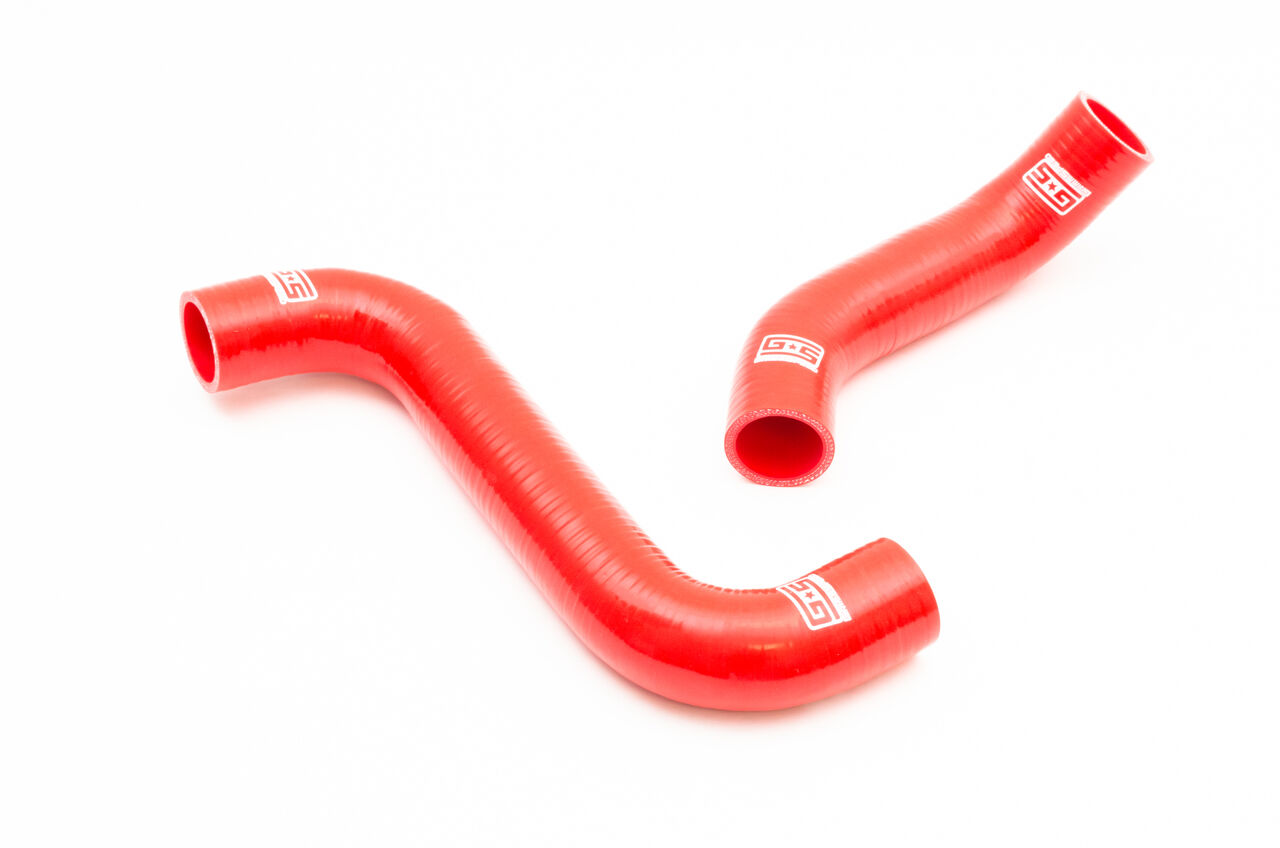 2002-2007 Subaru Impreza WRX Radiator Hose Kit Red by GrimmSpeed