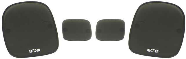 1978-1981 Chevrolet Camaro Headlight Covers 4PC - Smoke