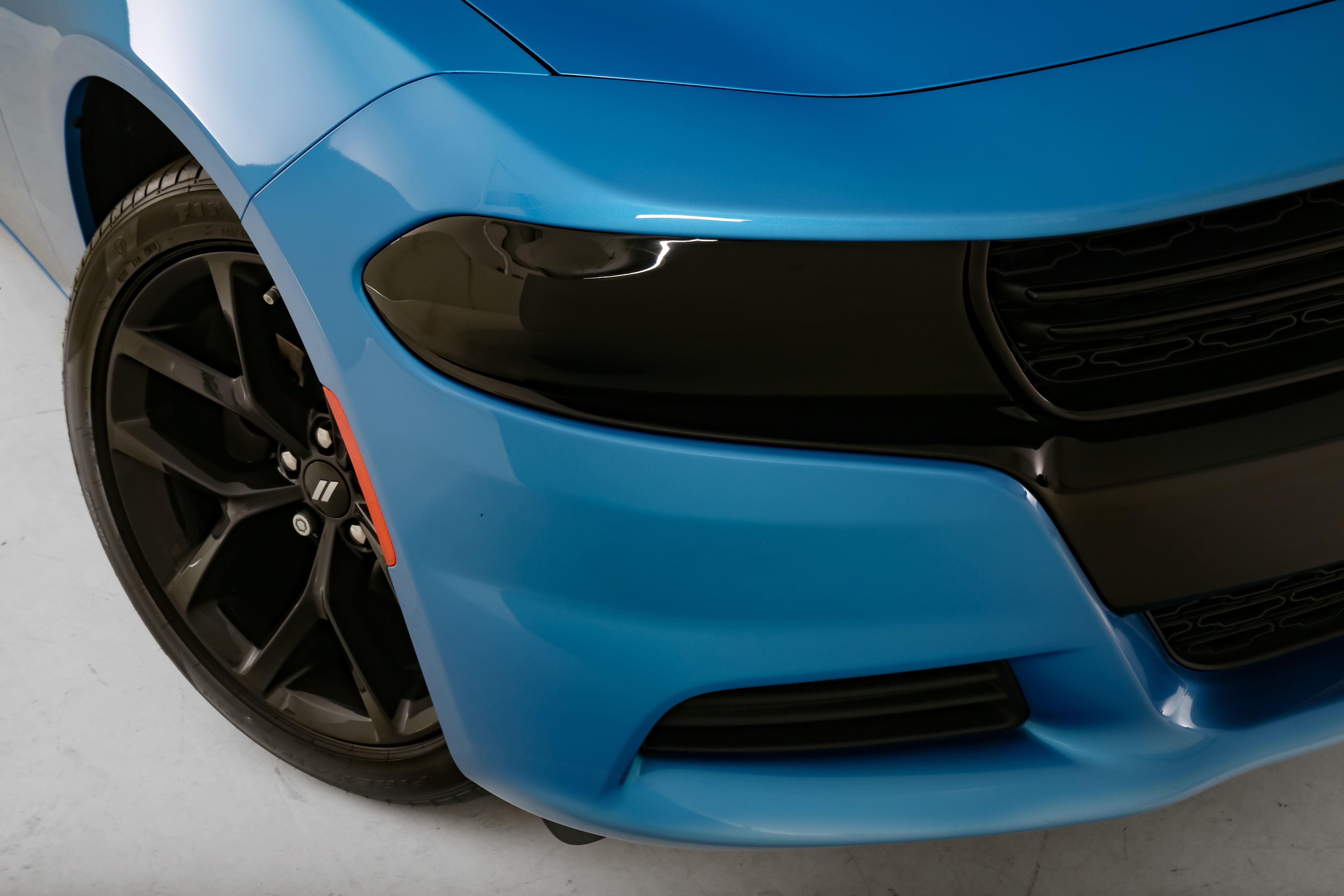 2015-2023 Dodge Charger Headlight Covers 2PC - Smoke