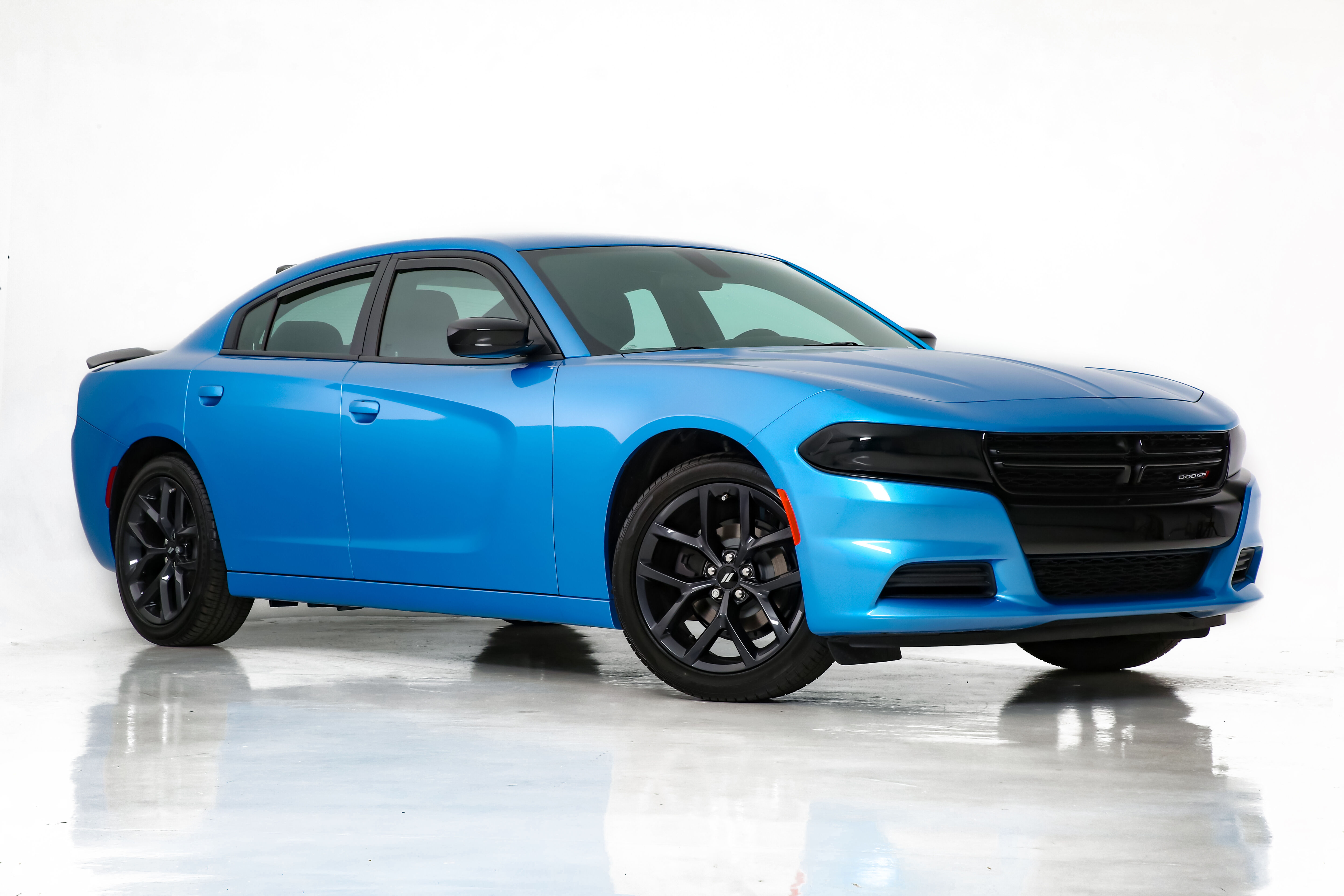 2015-2023 Dodge Charger Headlight Covers 2PC - Smoke