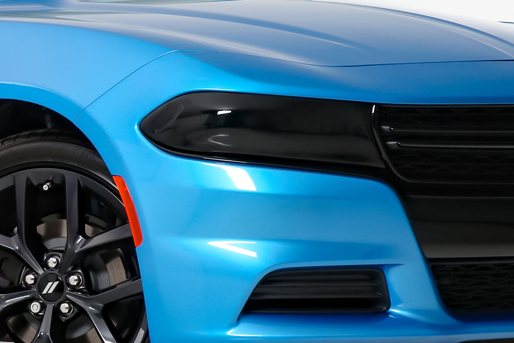 2015-2023 Dodge Charger Headlight Covers 2PC - Smoke - GT0178S