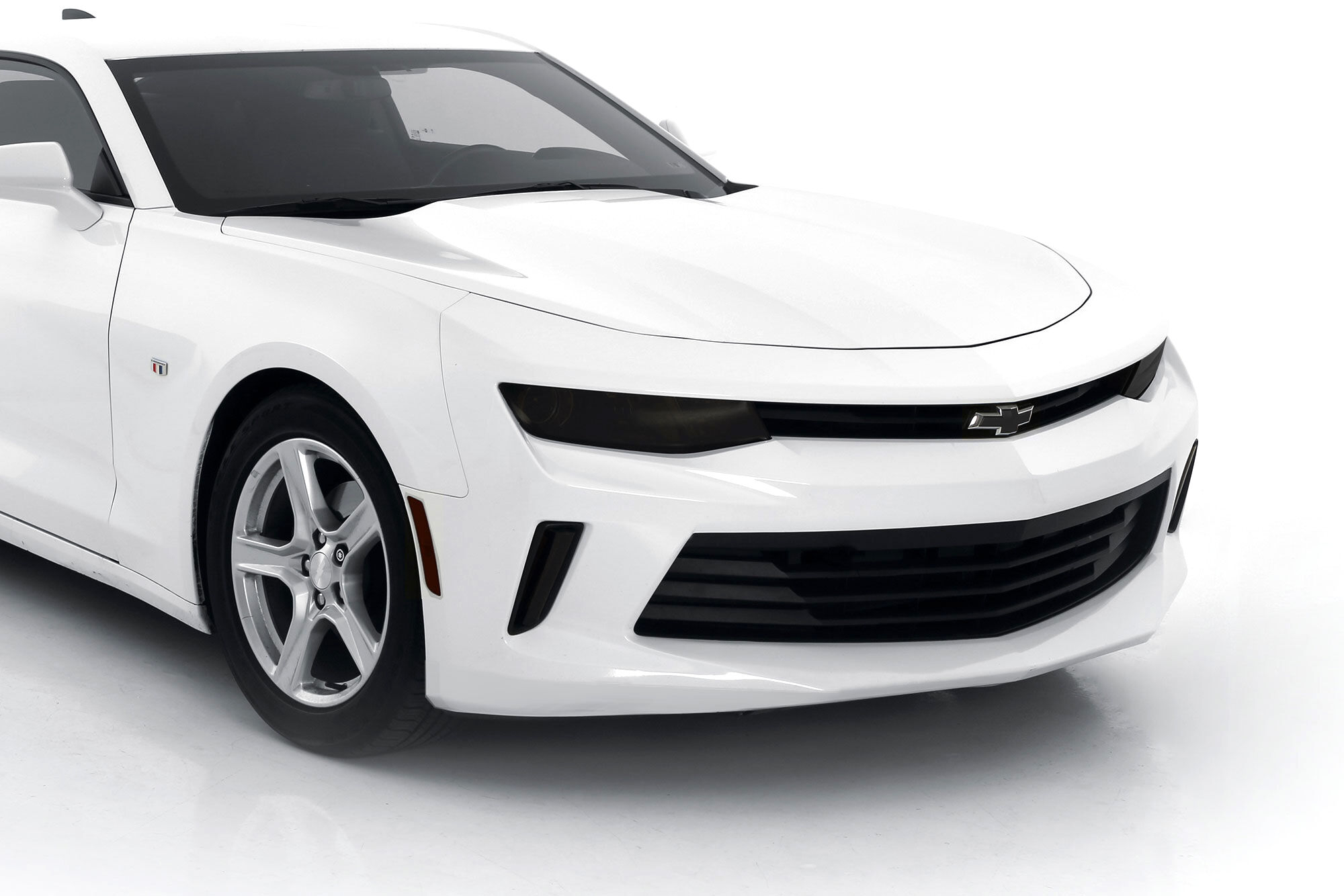 2016-2018 Chevrolet Camaro Headlight Covers 2PC. - Smoke - GT0281S