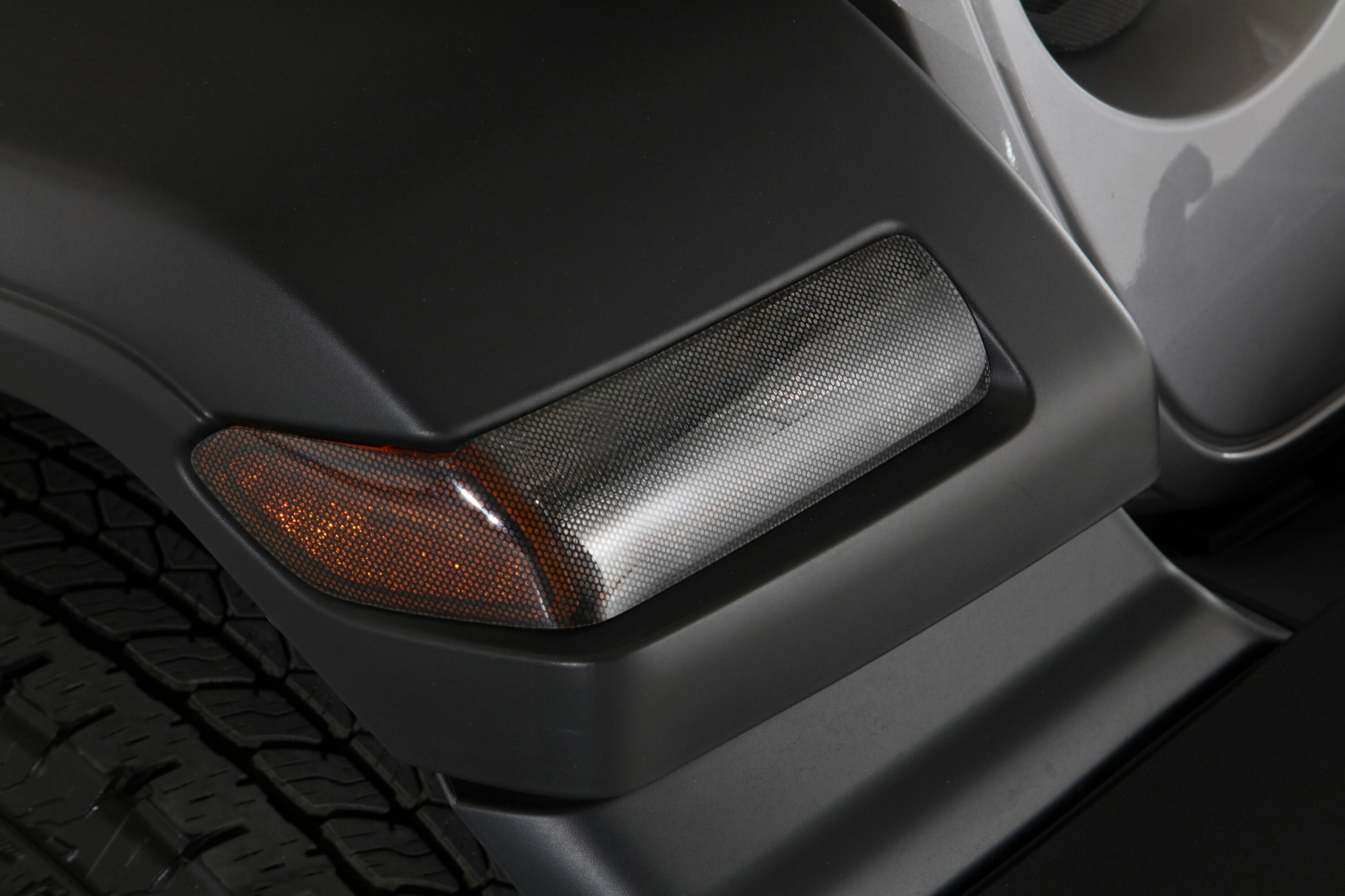 2019-2022 Jeep Gladiator Rubicon/Overland/North Edition/Mojave/Sport S/Willys/80th Anniversary Edition/High Altitude JT Fender Turn Signal Covers 2PC Carbon Fiber Look - GT0645TX