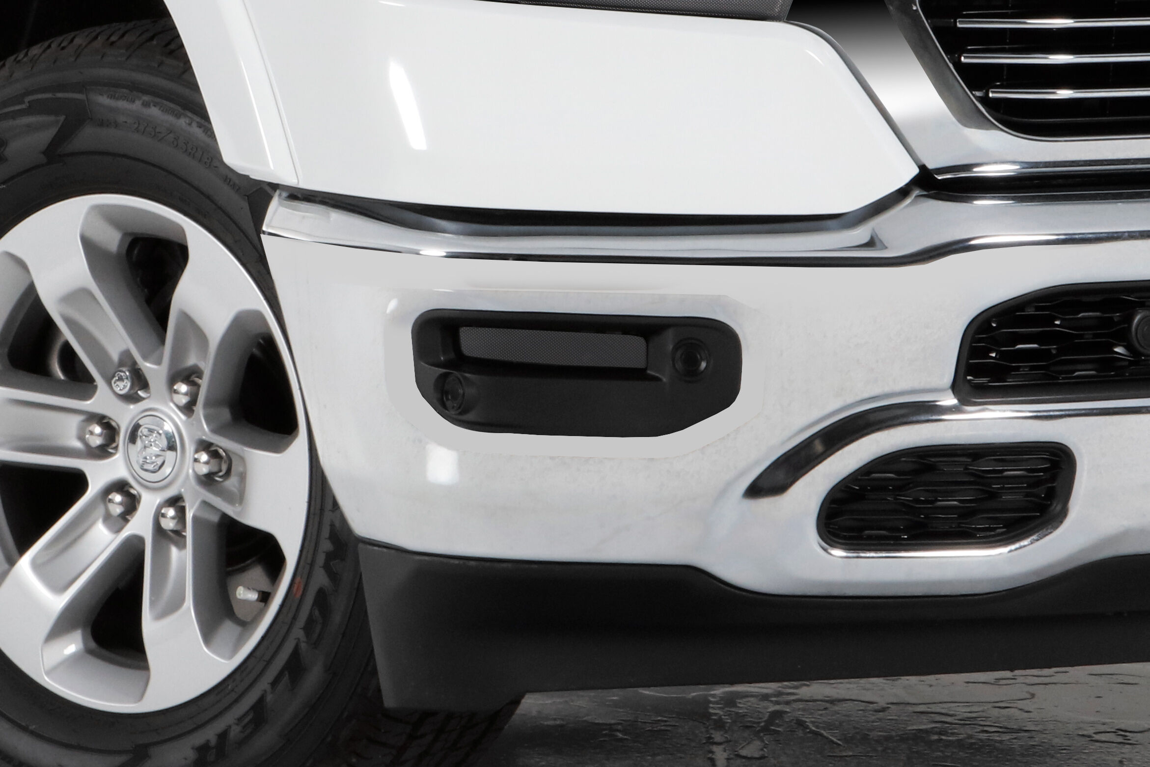 2019-2024 Ram 1500 Laramie/Limited Longhorn/Limited Headlight Covers 2PC - Carbon Fiber Look - GT0768FX