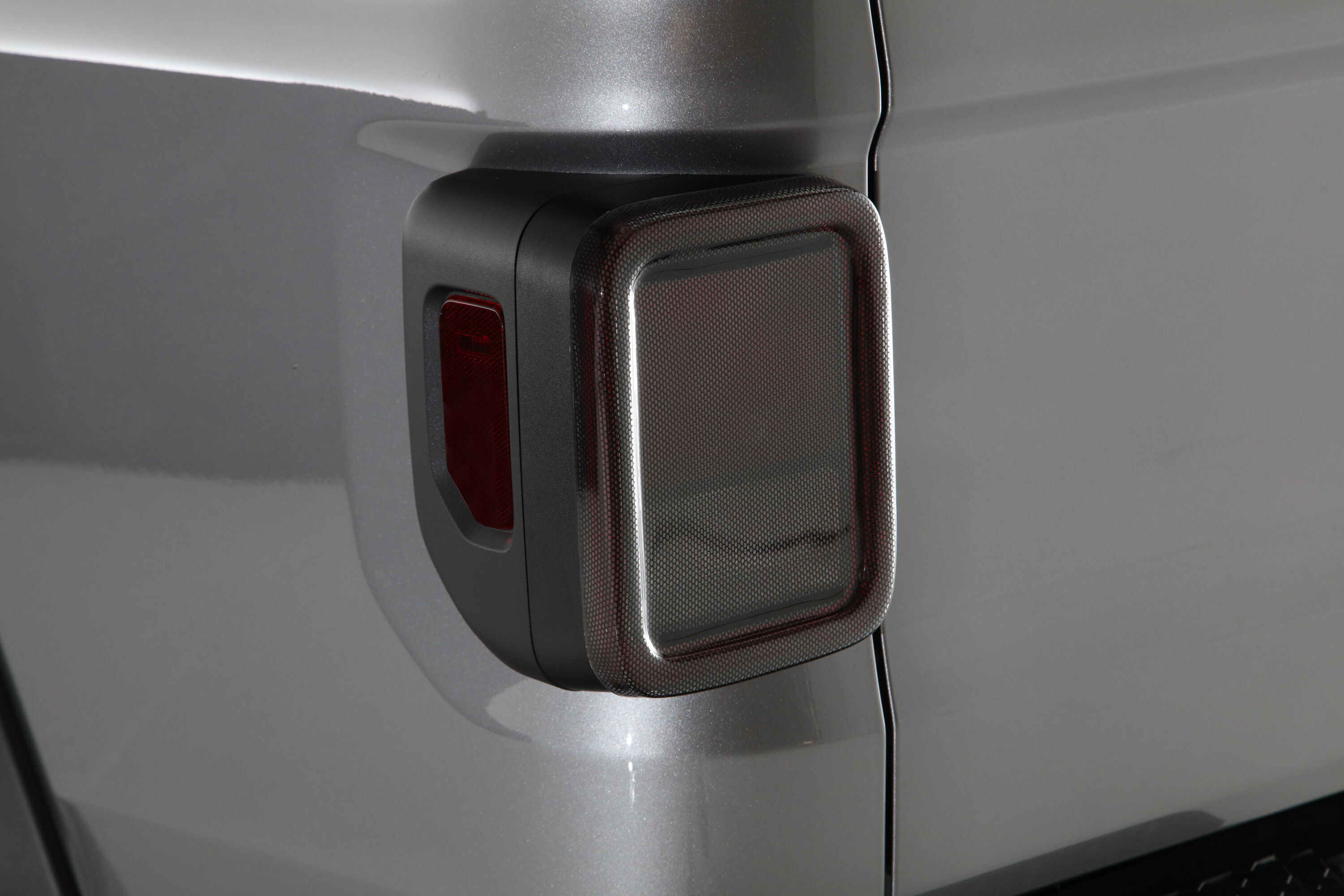 2019-2022 Jeep Gladiator JT Tail Light Covers 2PC Carbon Fiber Look - GT4744X