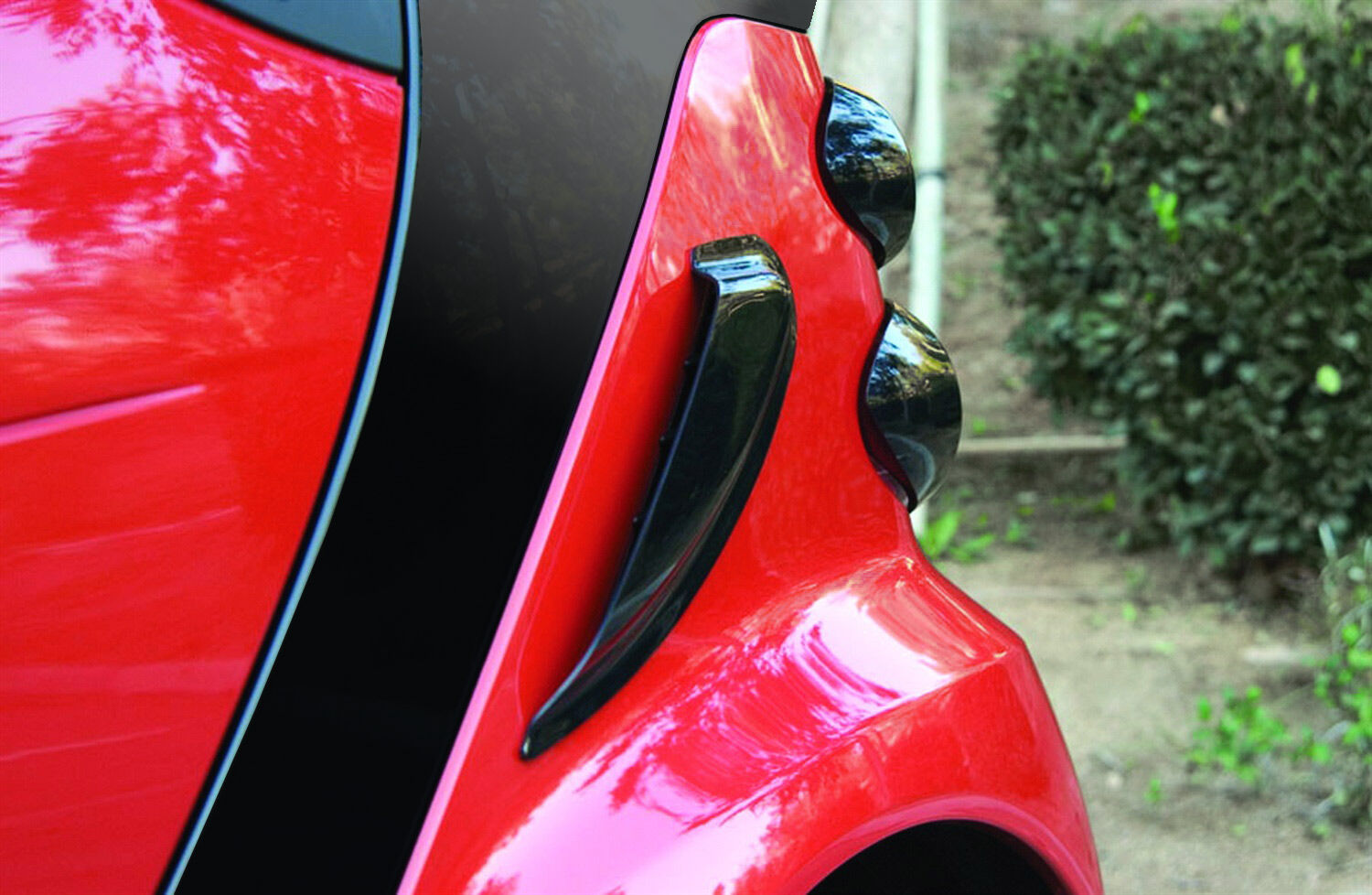 2008-2014 Smart ForTwo Air Scoop 1PC - Carbon Fiber Look - GT4811X