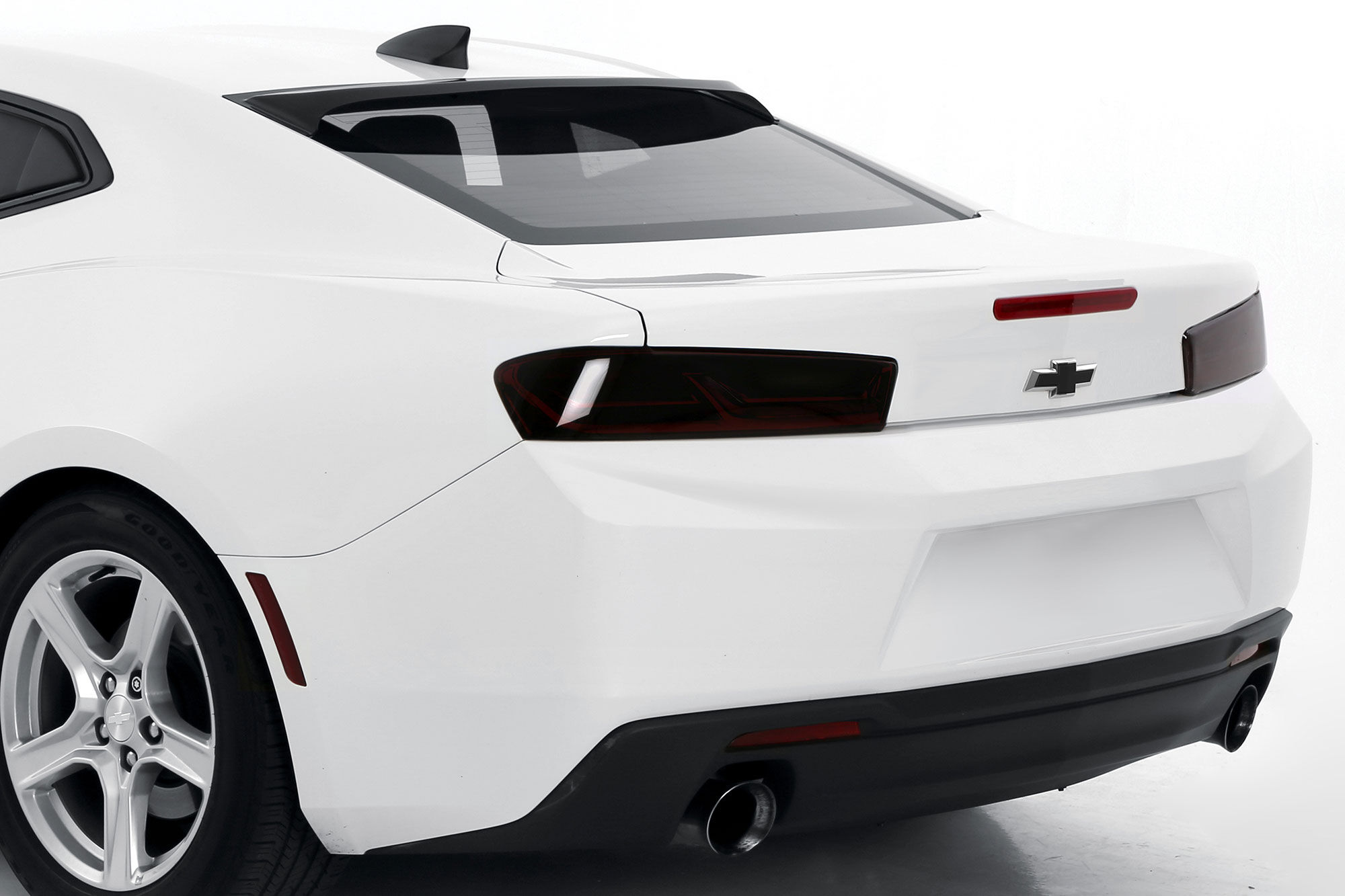 2016-2018 Chevrolet Camaro Tail Light Covers 2PC. - Smoke - GT4995S