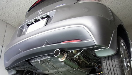 2010-2012 Honda CR-Z HKS Silent Hi-Power Exhaust System - 32016-AH030