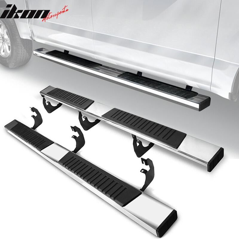 2015-2021 Ford F-150/F-250/F-350/F-450/F-550 Super Cab 6 Inch Side Step Bars