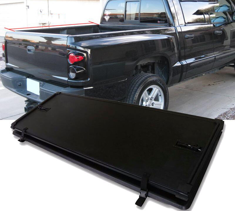 2005-2011 Dodge Dakota Quad Cab 6.5ft Bed Tonneau Bed Cover - 12-HT005