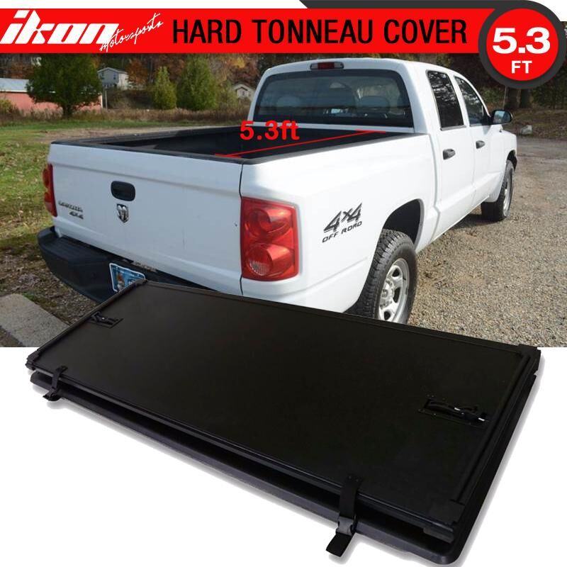 2005-2011 Dodge Dakota w/o Utility Track Tonneau Bed Cover