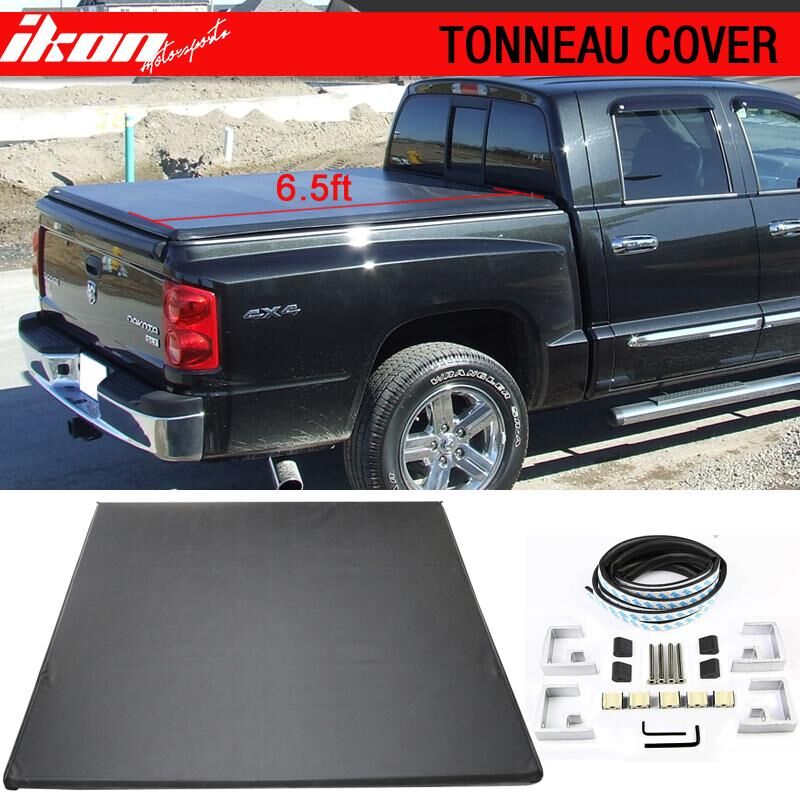 2005-2011 Dodge Dakota Quad Cab Tonneau Bed Cover