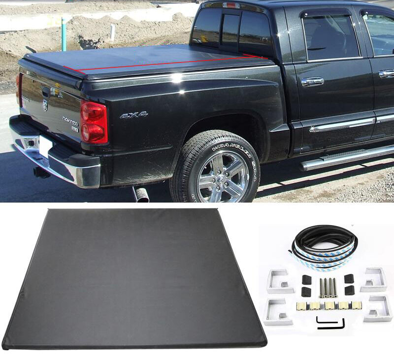 2005-2011 Dodge Dakota Quad Cab Tonneau Bed Cover - 12-TT005