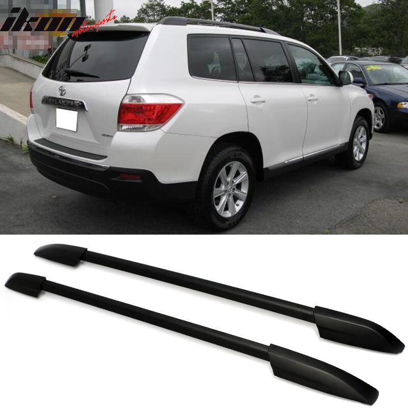 2008-2013 Toyota Highlander OE Style Roof Rack Cross Bar Black