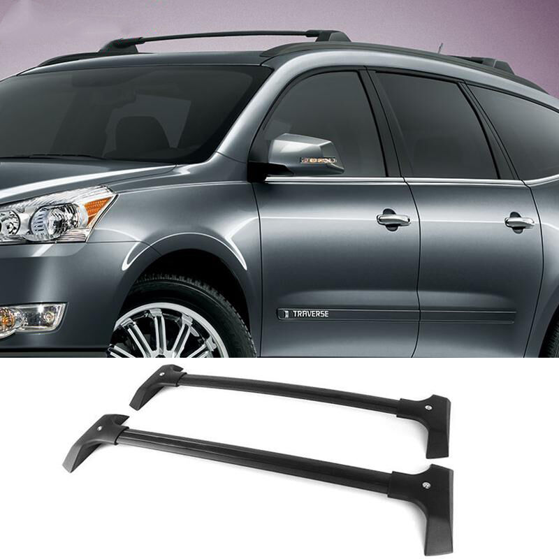 2009-2017 Chevrolet Traverse OE Style Roof Rack Rail Cross Bar Black - 5-RRCB-CVTRAV09-OE