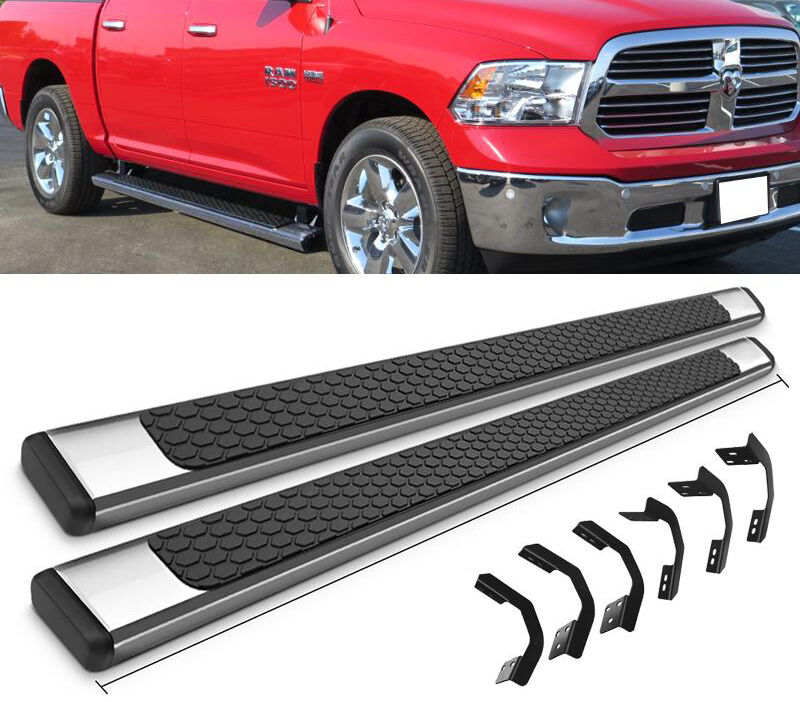 2009-2024 Dodge Ram 1500/2500/3500 82" OE Style Side Step Bars Running Boards - 5-SSB-DL-DR09CC-SS