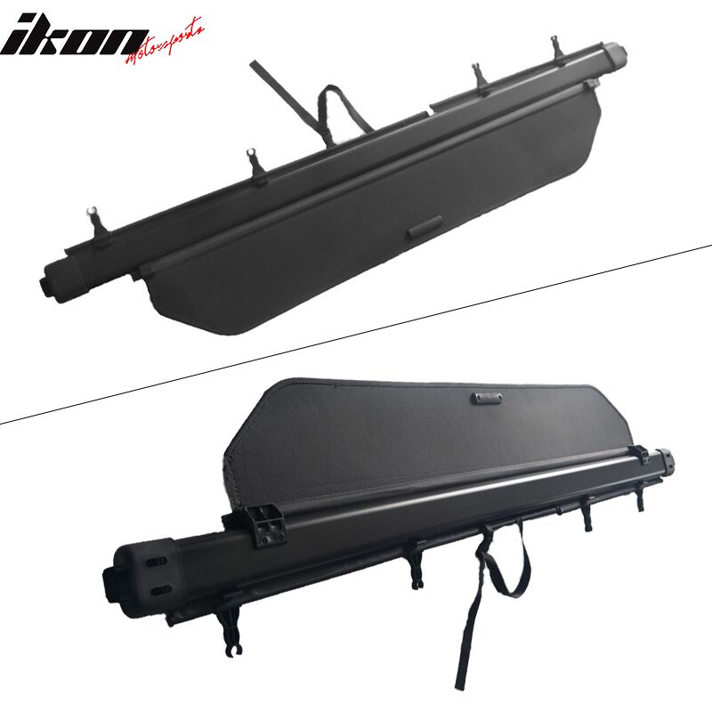 2016-2019 Honda Pilot Factory Style PVC Cloth Retractable Cargo Cover Black