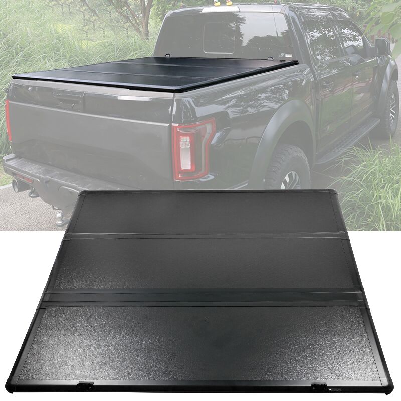 2015-2021 Chevrolet Colorado 5' Styleside Hard Tri-Fold Tonneau Bed Cover - 5-TCTF3U-CCOL165FT