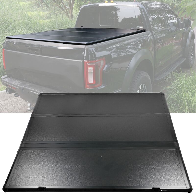 2019-2023 Ford Ranger 5' Short Bed Hard Tri-Fold Tonneau Bed Cover - 5-TCTF3U-FRGR195FT