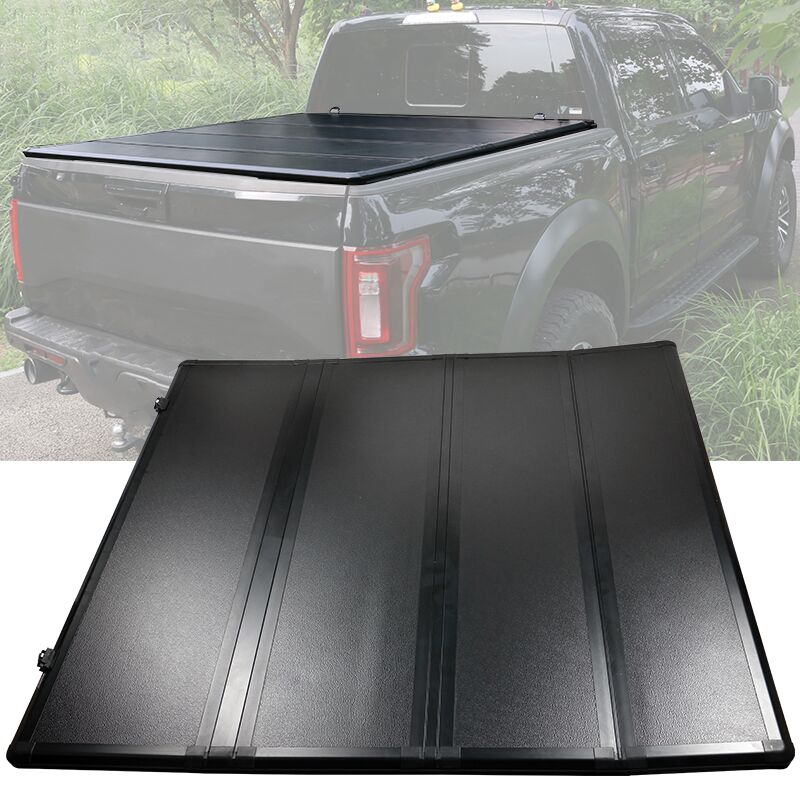 2007-2021 Toyota Tundra 6.5' Hard 4-Fold Tonneau Bed Cover - 5-TCTF4-TTUN076FT