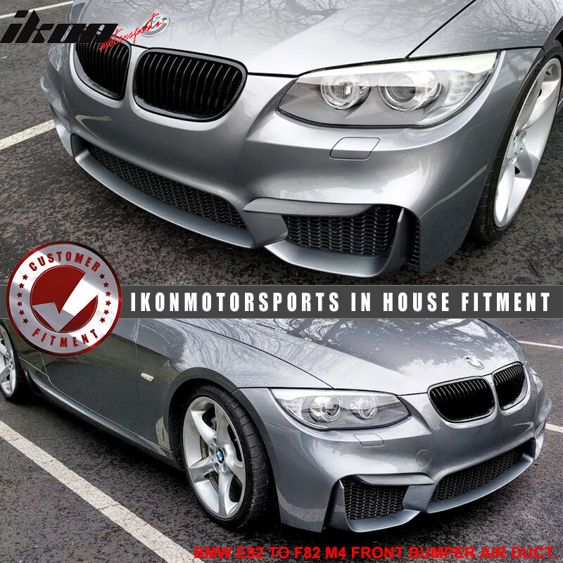 2011-2013 BMW E92 3-Series M4-Style Front Bumper Cover Polypropylene
