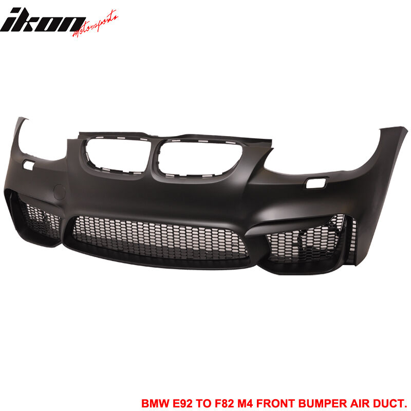 2011-2013 BMW E92 3-Series M4-Style Front Bumper Cover Polypropylene