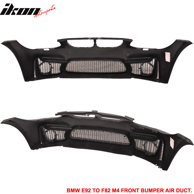 2011-2013 BMW E92 3-Series M4-Style Front Bumper Cover Polypropylene
