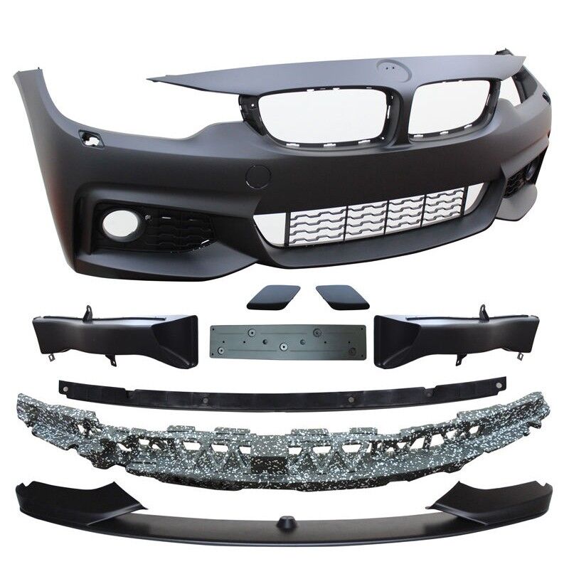 2014-2016 BMW 4-Series F32/F36 Gran Coupe/Coupe M-Performance Front Bumper Fog Cover Polypropylene