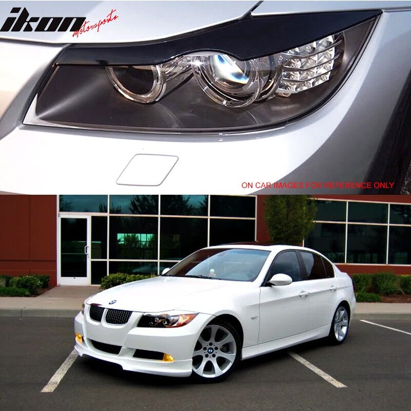 2006-2011 BMW 3-Series E90 Headlight Eyelid Painted #A35 Monaco Blue Metallic