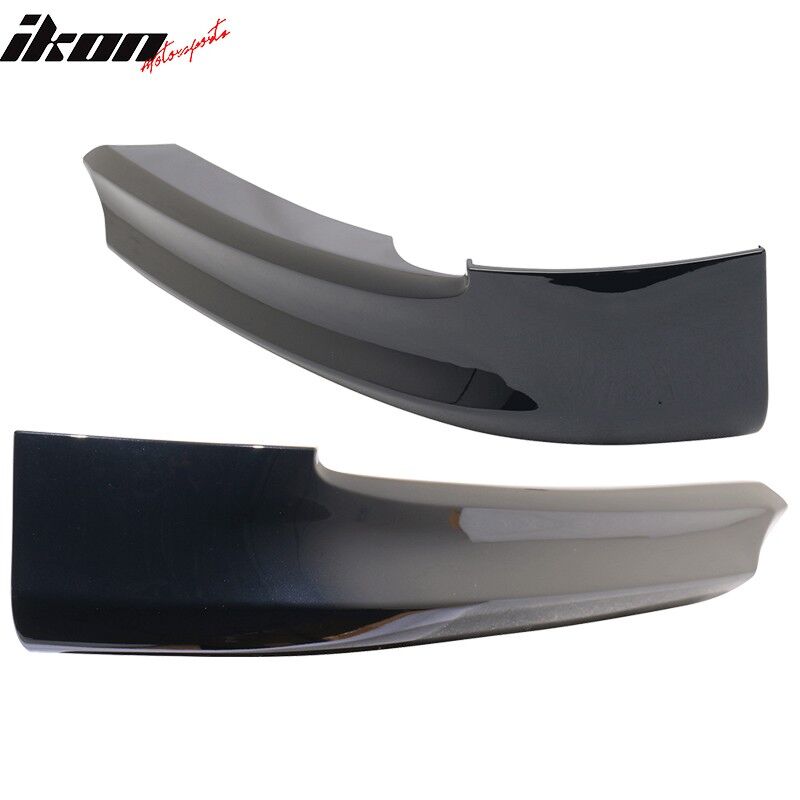 2006-2008 BMW 3-Series E90 Sedan OE Factory Polypropylene Front Splitter Painted #A35 Monaco Blue Metallic