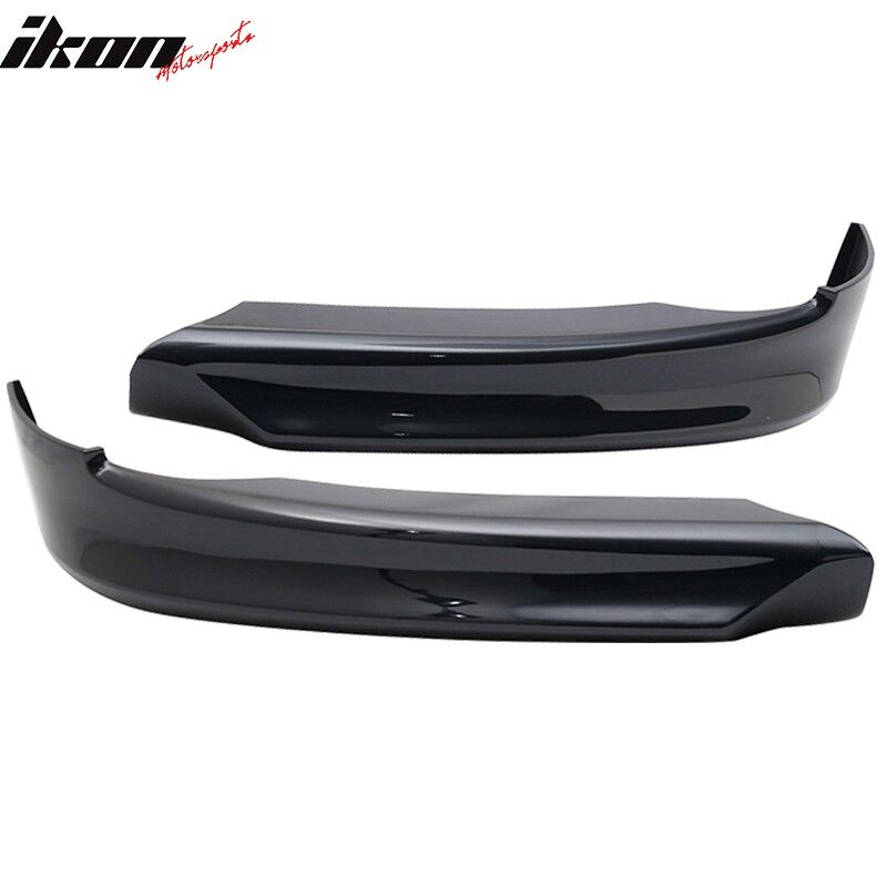 2006-2008 BMW 3-Series E90 Sedan OE Factory Polypropylene Front Splitter Painted #A35 Monaco Blue Metallic