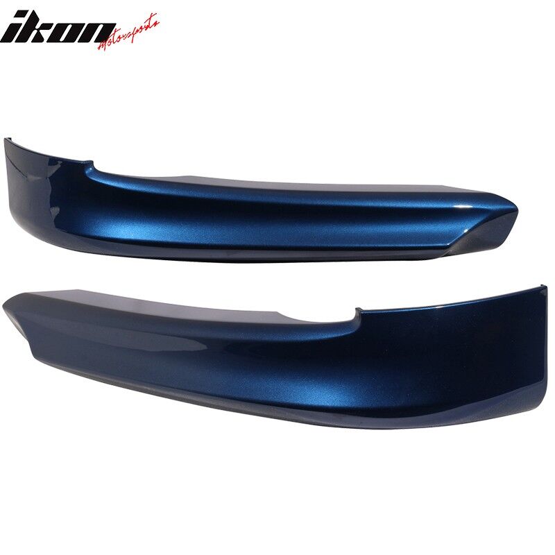 2006-2008 BMW 3-Series E90 Sedan OE Factory Polypropylene Front Splitter Painted #A51 Montego Blue Metallic