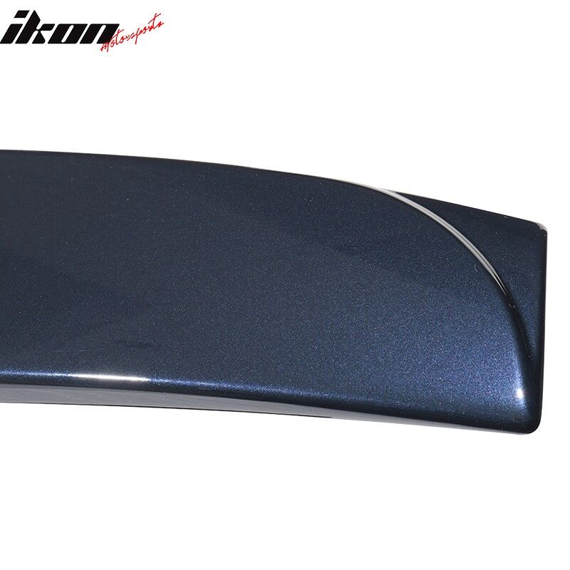 2004-2010 BMW 5-Series E60 Sedan AC Roof Spoiler Painted #A35 Monaco Blue Metallic