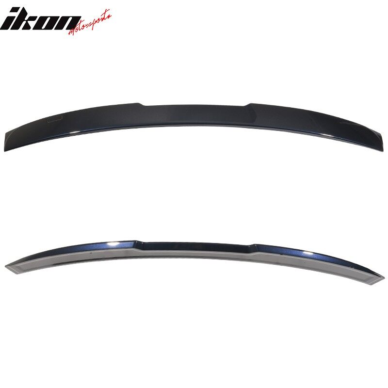 2004-2010 BMW 5-Series E60 Sedan AC Roof Spoiler Painted #A35 Monaco Blue Metallic