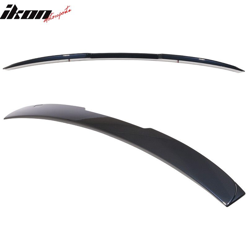 2004-2010 BMW 5-Series E60 Sedan AC Roof Spoiler Painted #A35 Monaco Blue Metallic