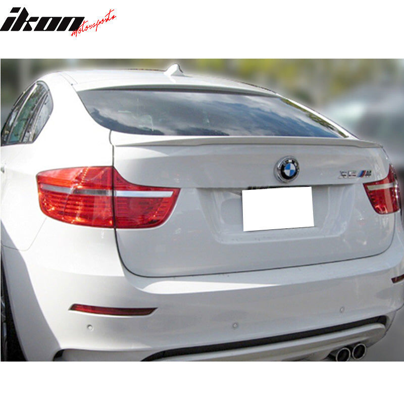 2008-2014 BMW X6 E71 Performance Style ABS Rear Trunk Spoiler Wing