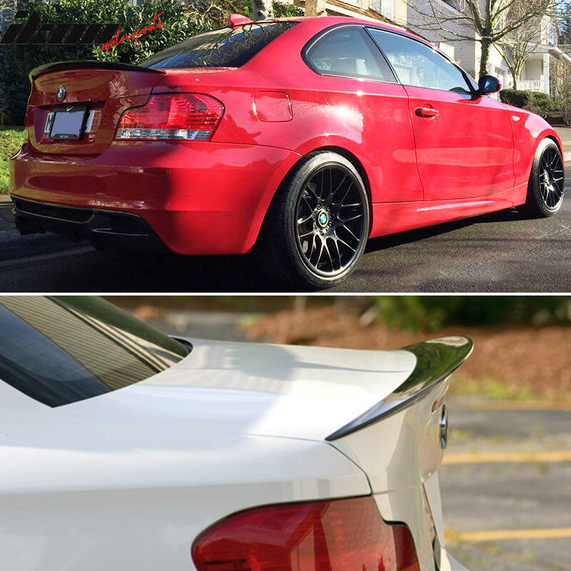 2007-2013 BMW 1-Series E82 Coupe Performance Style ABS Rear Trunk Spoiler Wing