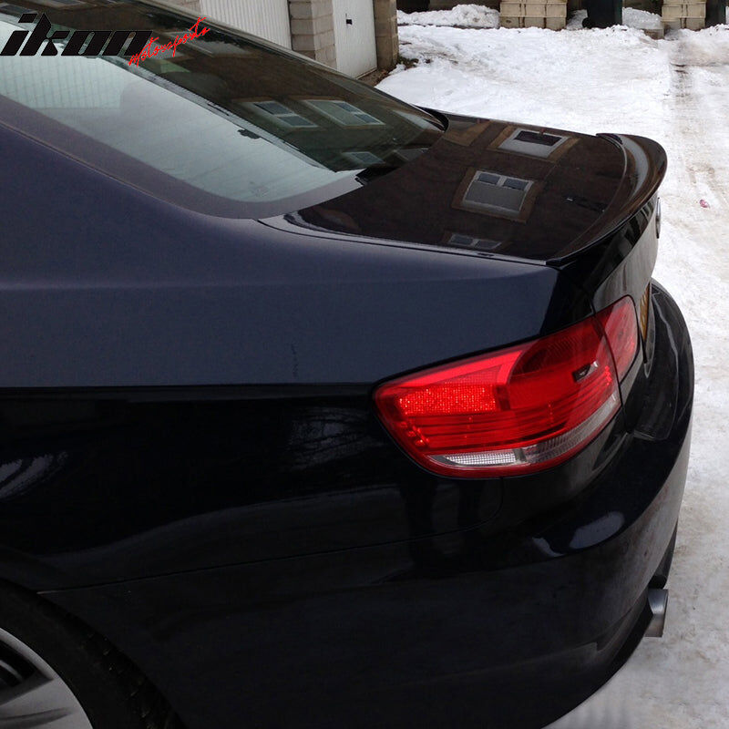 2007-2013 BMW 3-Series 325i/328i/M3 E92 Performance Style #668 Black Rear Trunk Spoiler Wing
