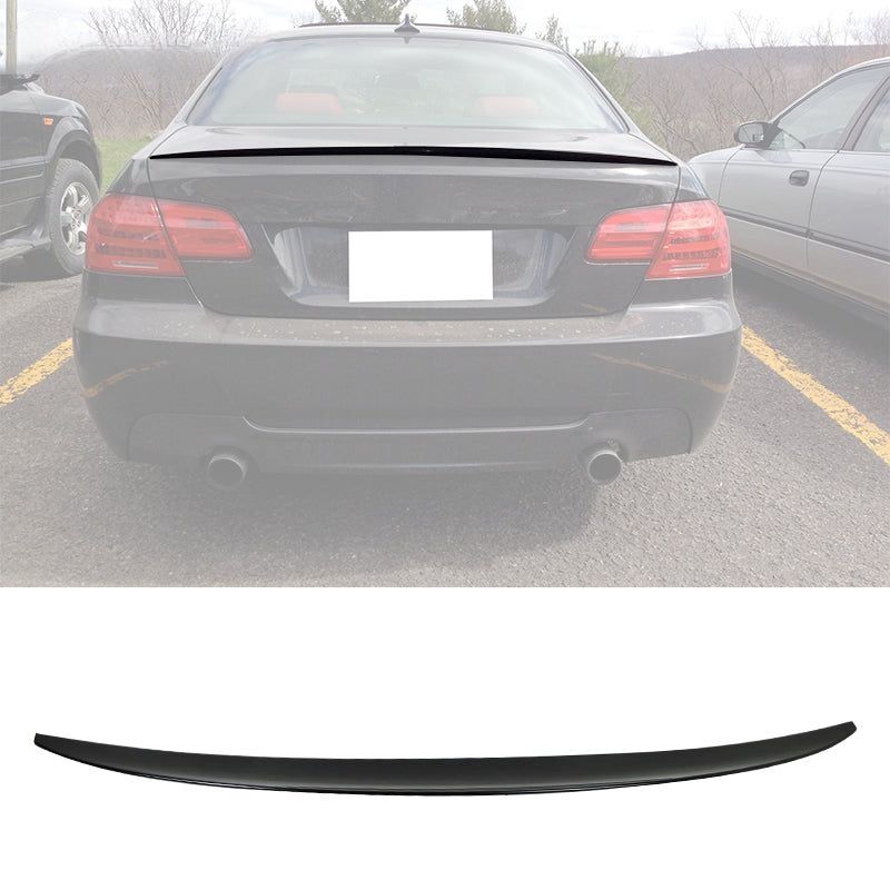 2007-2013 BMW 3-Series 325i/328i/M3 E92 Performance Style #668 Black Rear Trunk Spoiler Wing - 9-T-0094
