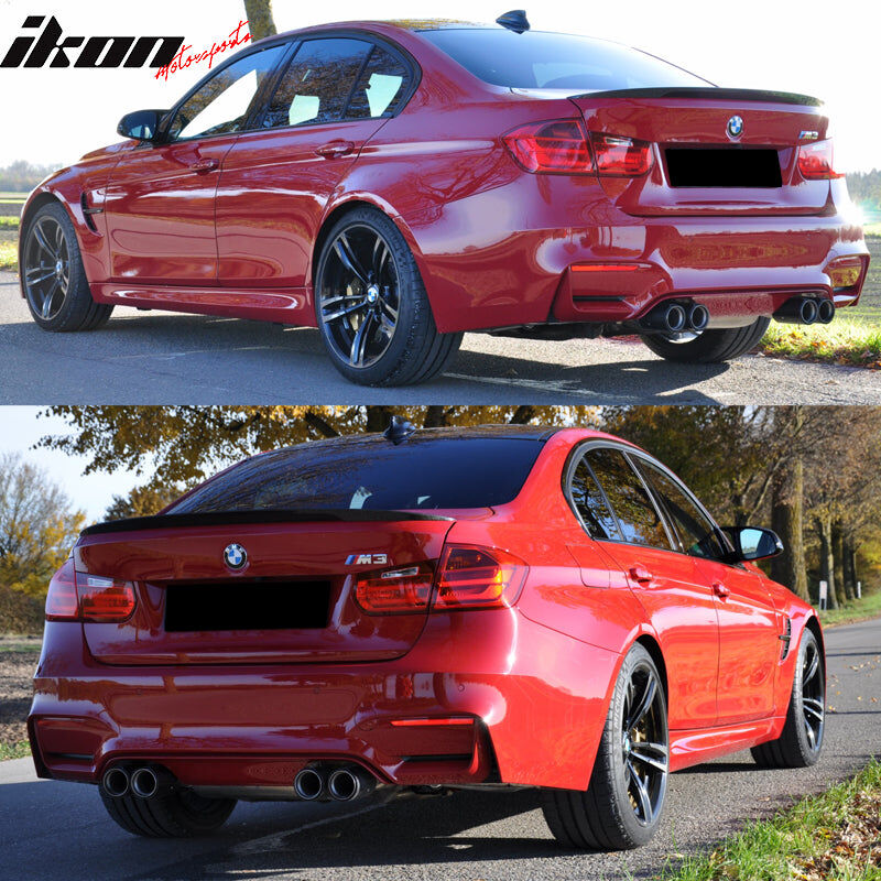 2012-2018 BMW 3-Series F30 Sedan Performance Style ABS Rear Trunk Spoiler Wing